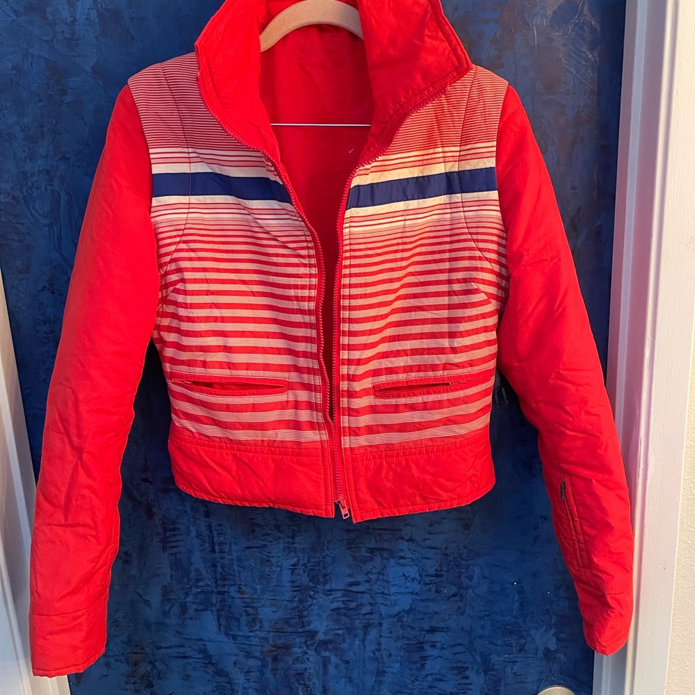 Vintage fitted snow coat